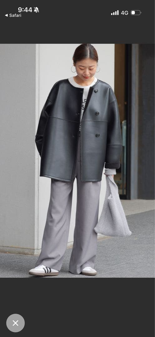 JOURNAL STANDARD relume ブラック リバーシブル　コート