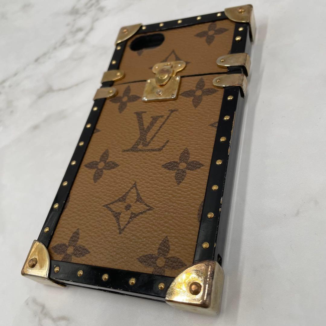 ルイヴィトン iPhone7/8/SE アイトランク スマホケース
