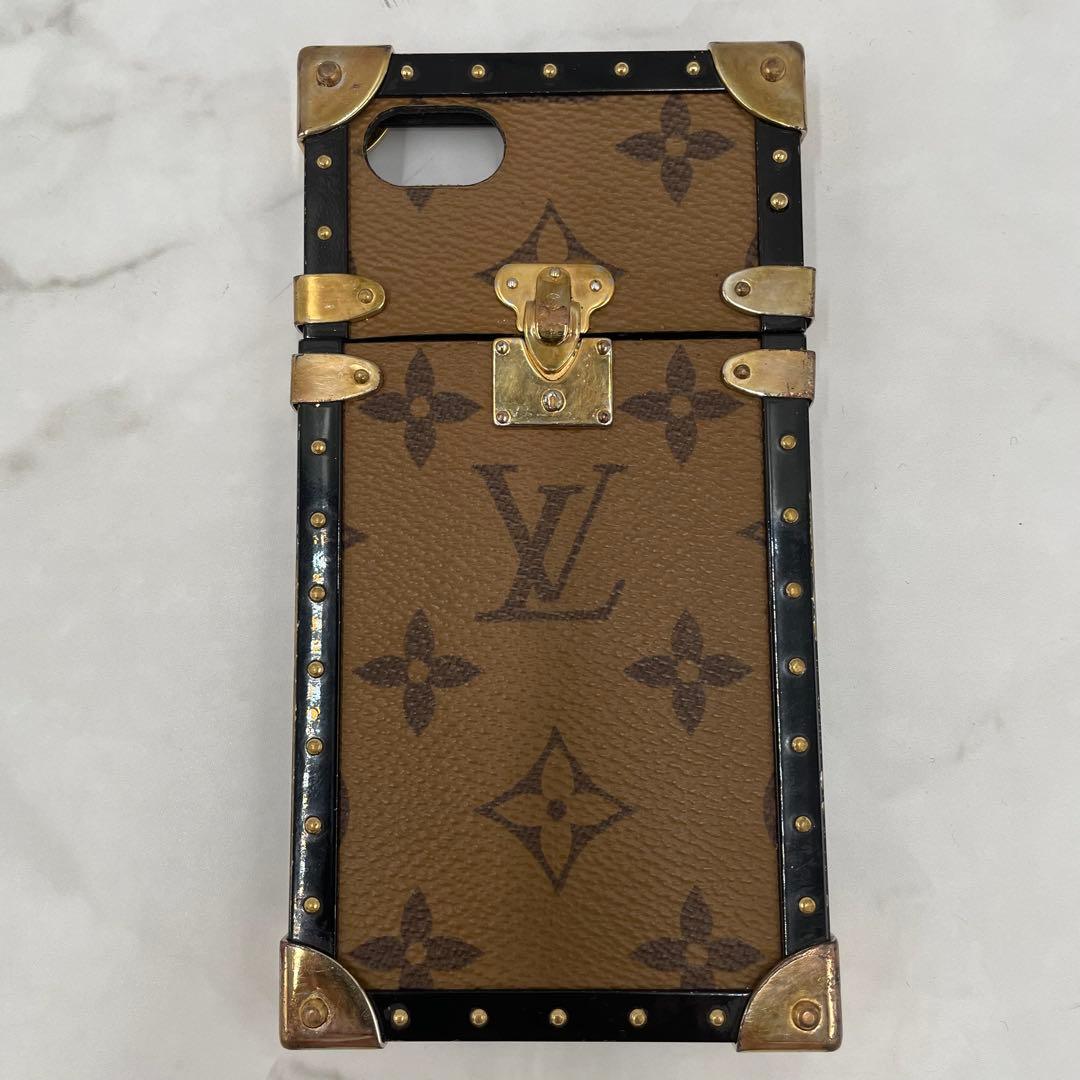 ルイヴィトン iPhone7/8/SE アイトランク スマホケース