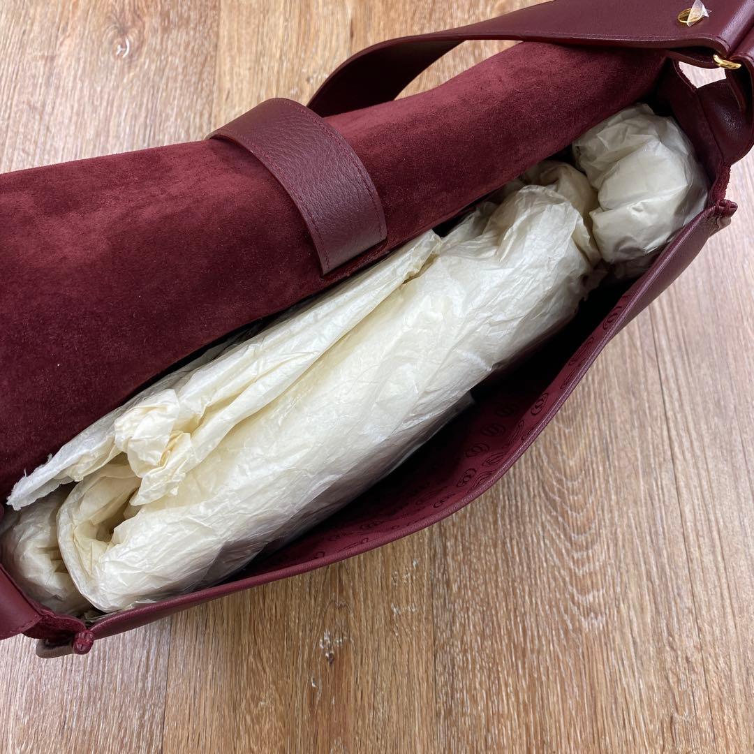 m4552 カルティエ Cartier マストライン メッセンジャーバッグ