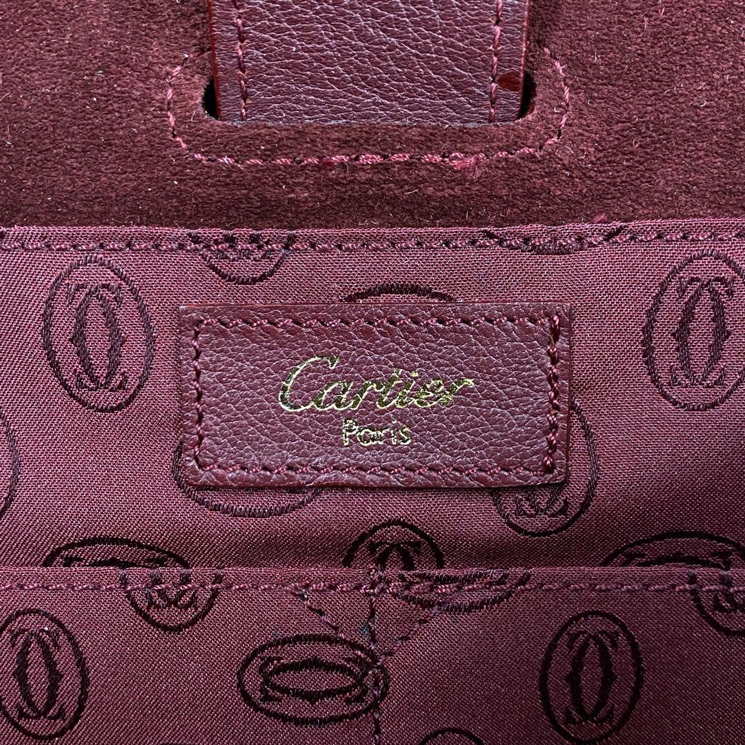 m4552 カルティエ Cartier マストライン メッセンジャーバッグ