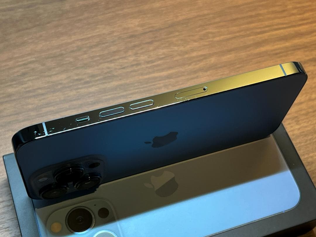 ☆エクスプレス交換品☆iPhone13 PRO☆100%☆シエラブルー☆