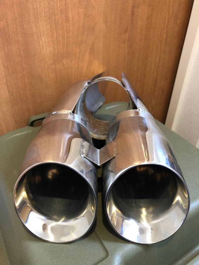 JEEP ジープ ラングラー CROSS デュアルマフラーチップ テールパイプ