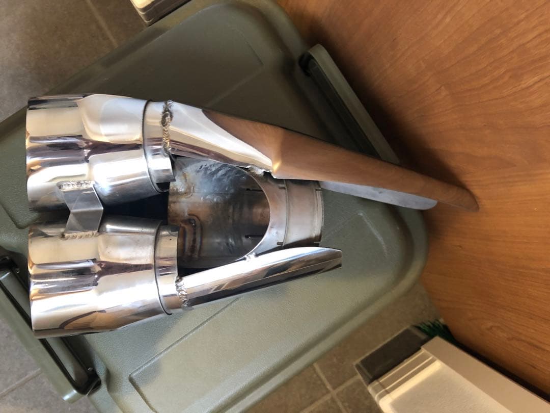 JEEP ジープ ラングラー CROSS デュアルマフラーチップ テールパイプ