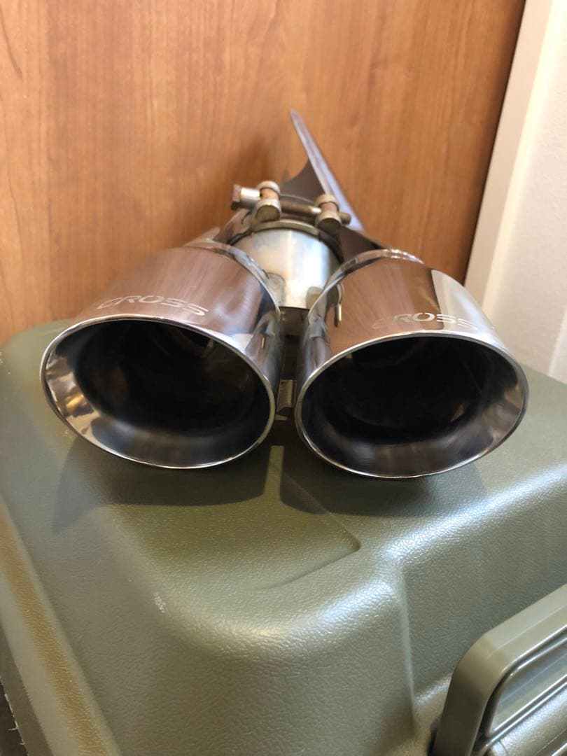 JEEP ジープ ラングラー CROSS デュアルマフラーチップ テールパイプ