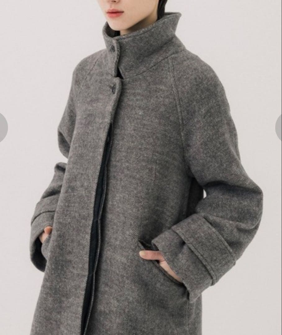 PUBLIC TOKYO ウールロングコート美品