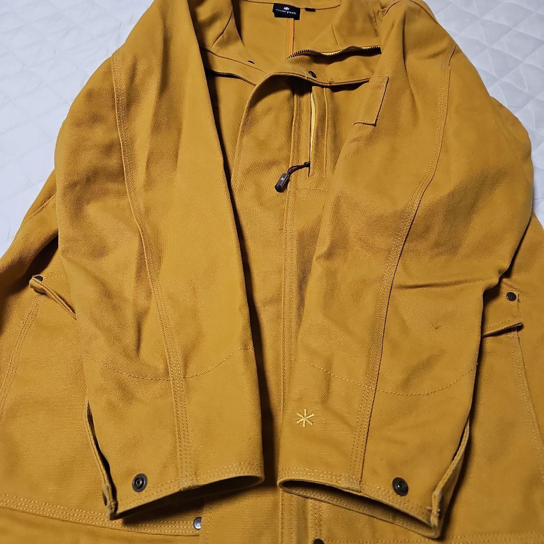  peakスノーピーク ファイアプロテックジャケット カバーオール 黄色