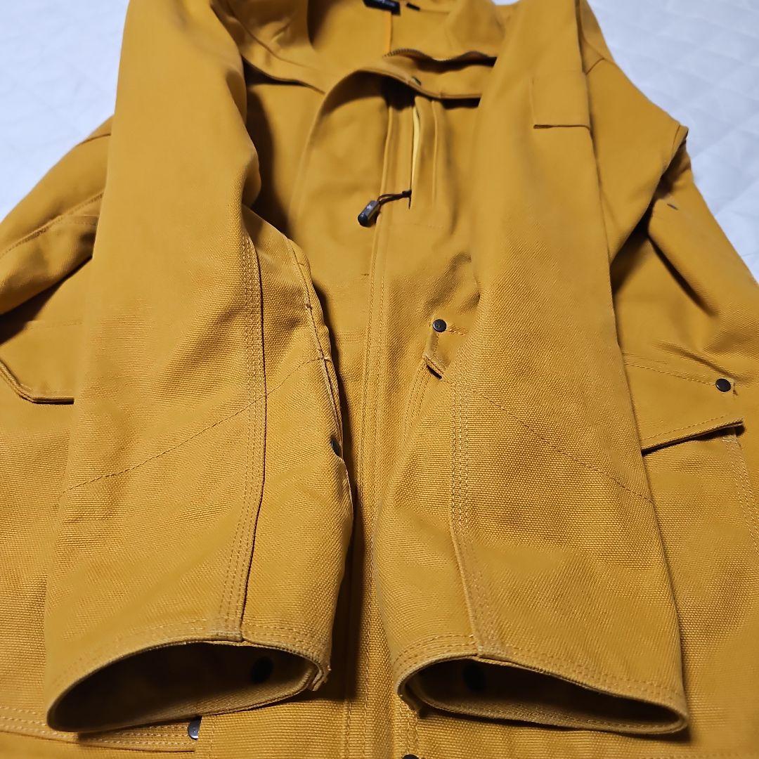  peakスノーピーク ファイアプロテックジャケット カバーオール 黄色