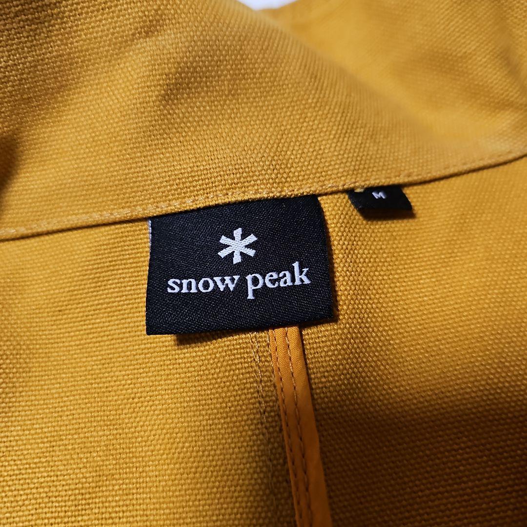  peakスノーピーク ファイアプロテックジャケット カバーオール 黄色
