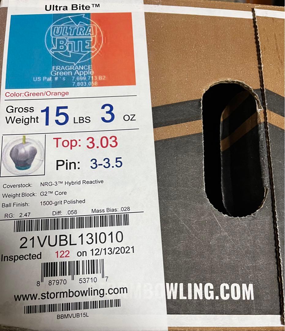 最終値下げ　ストーム　ウルトラバイト　15ポンド