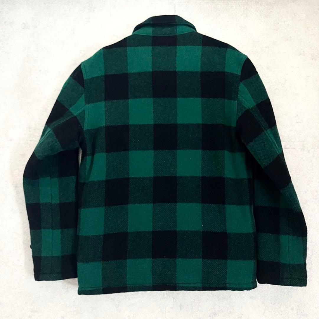 美品 ファイブブラザー CPO ウールジャケット バッファローチェック Lサイズ