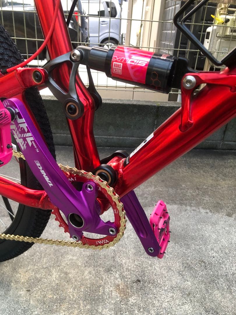 GIANT ANTHEM2フルサスマウンテンバイク26インチ‼️希少赤アンセム美車