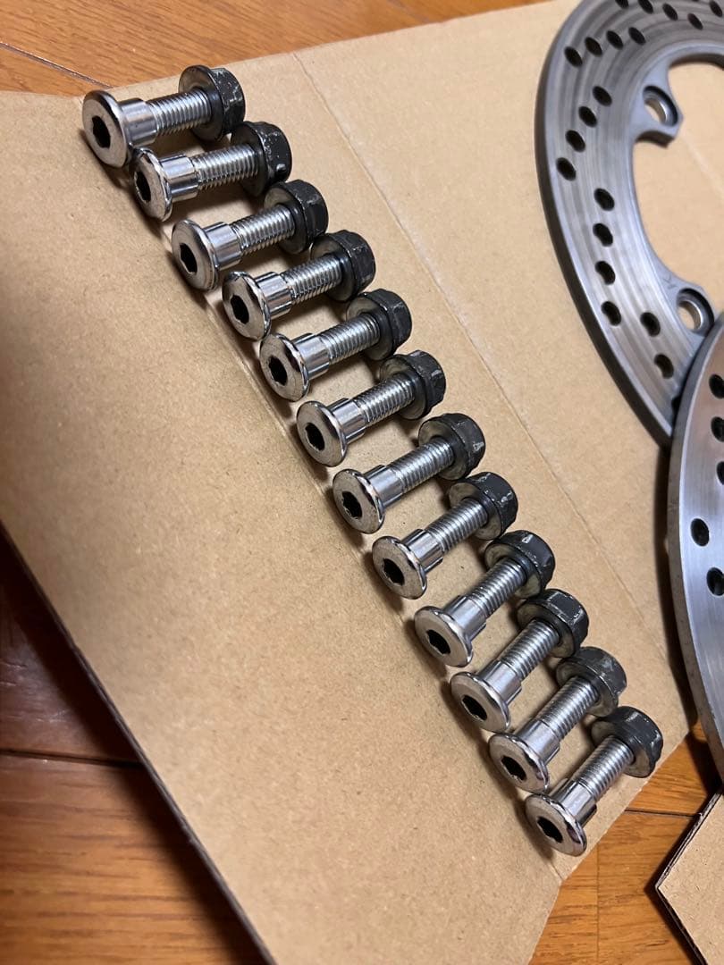 CBR400F ディスクローター ディスクボルト 純正 美品 CBX400F