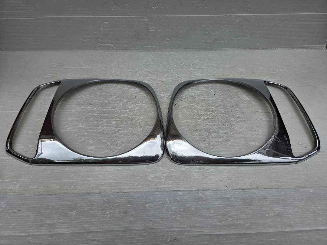 JB23 ジムニー 純正OP メッキ ヘッドライトカバー