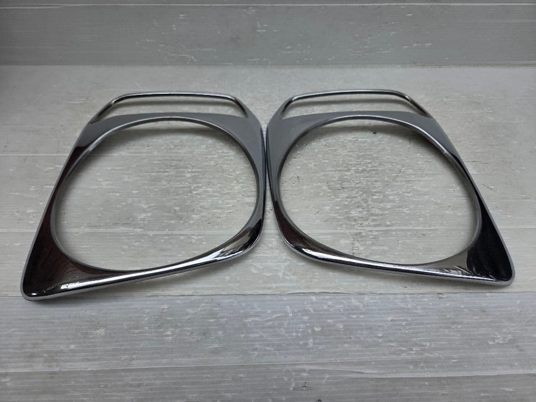 JB23 ジムニー 純正OP メッキ ヘッドライトカバー