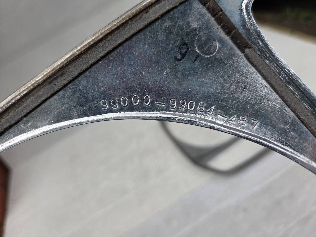 JB23 ジムニー 純正OP メッキ ヘッドライトカバー