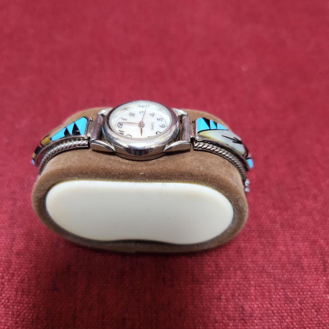 ビンテージ ズニ族腕時計 美品 レディース アーティストTJ
