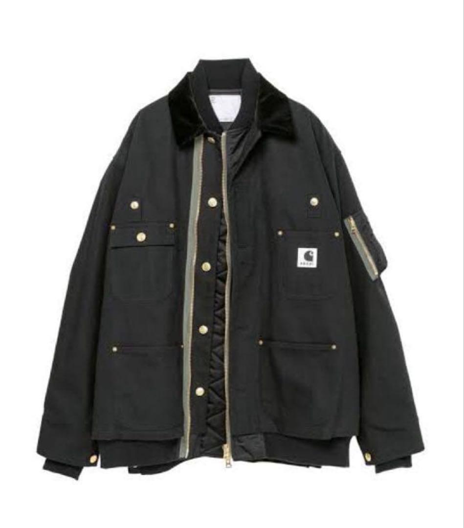 ジャケット・アウター sacai x Carhartt WIP Canvas x MA-1 size3