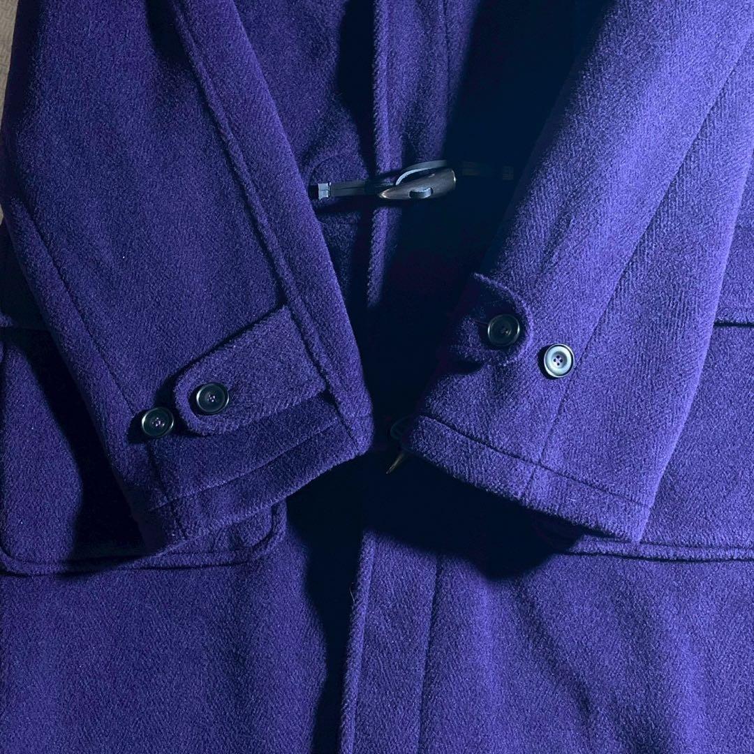 極美品　希少色　モンゴメリー　ダッフルコート　マラリウス社製ヘリンボーン　XL