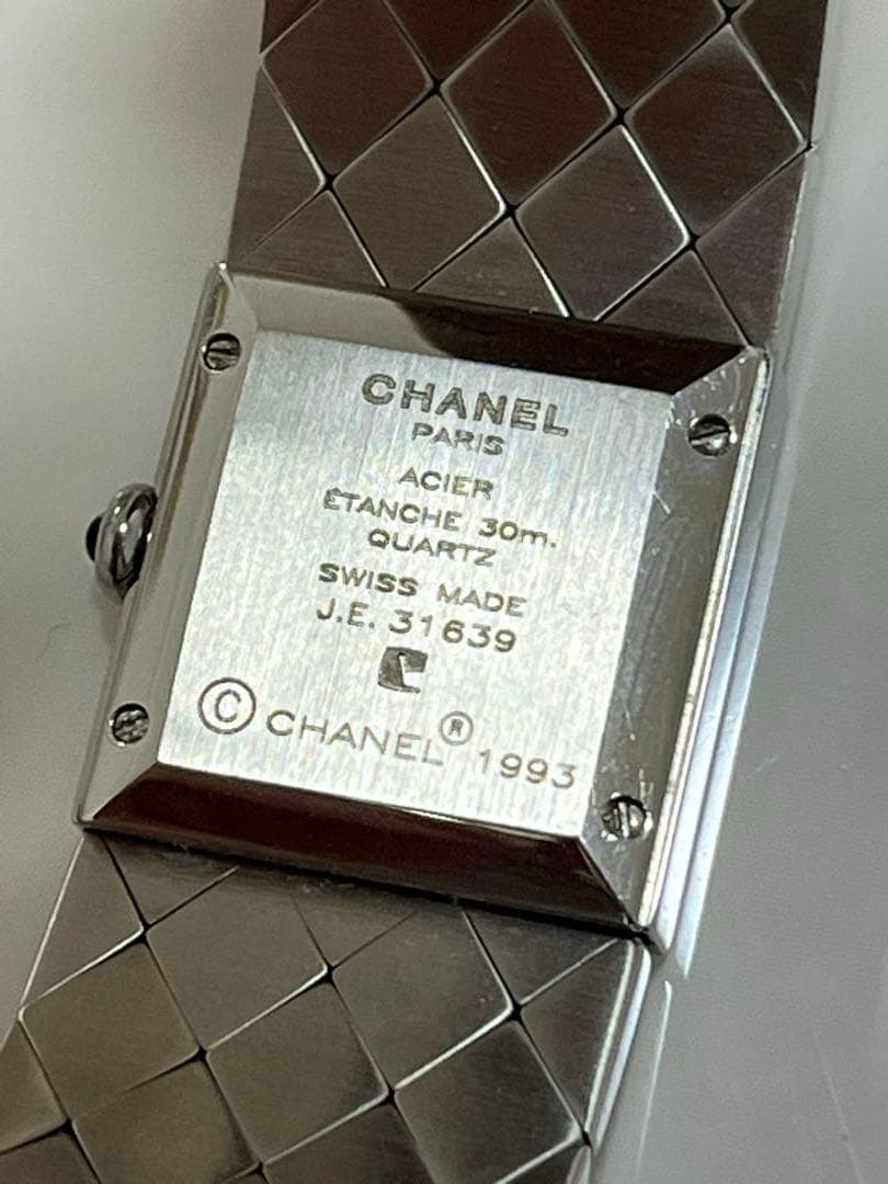 CHANEL マトラッセ 腕時計 シルバー 美品 レディース シルバー シャネル