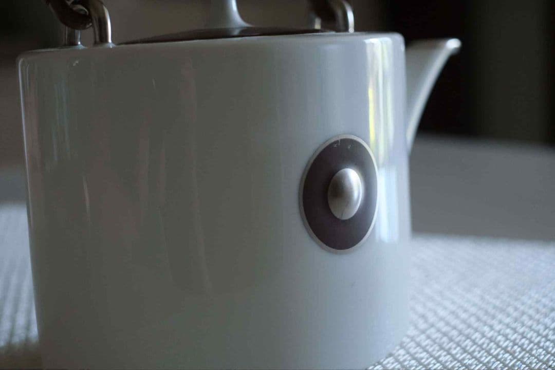 ベルナルド/Bernardaid ティポットホワイトセラミックポット 茶こし付