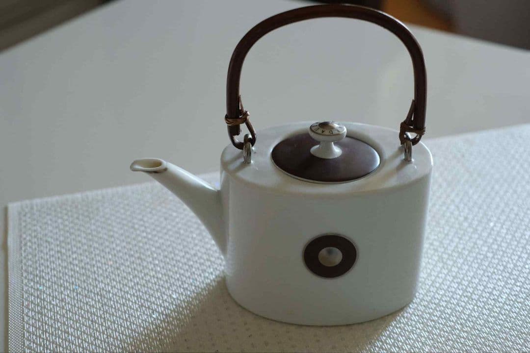 ベルナルド/Bernardaid ティポットホワイトセラミックポット 茶こし付