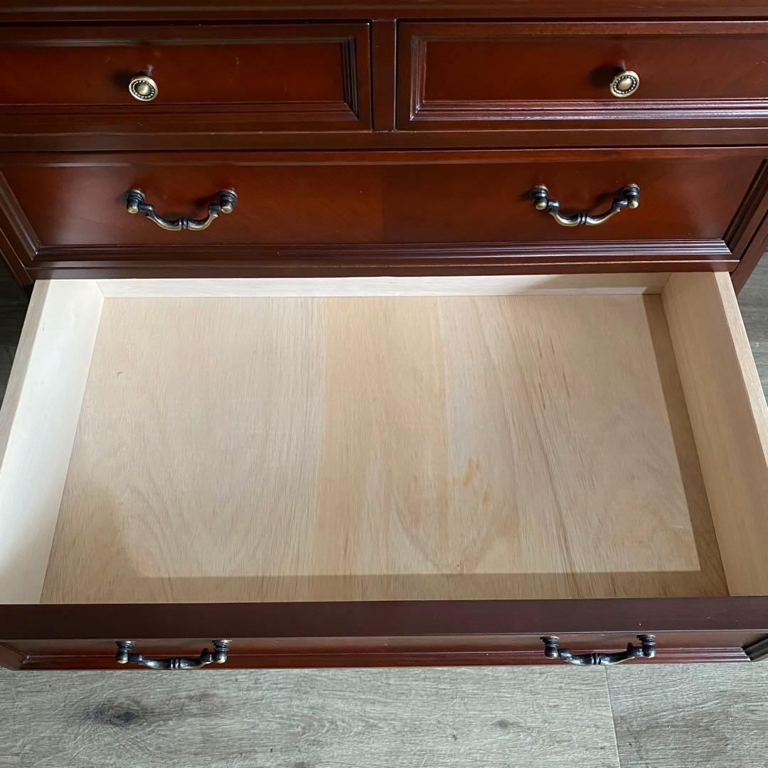 Sri Tokai 東海家具　クラシックスタイル　猫脚　チェスト　4段