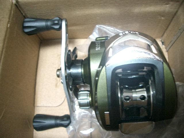 0415 世界第二位の高速巻き上げベイトリール!! ゴーストホーン グリーン