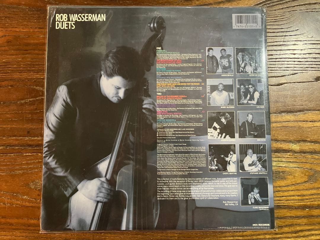 Rob Wasserman Duets オリジナル AUDIOPHILE 高音質