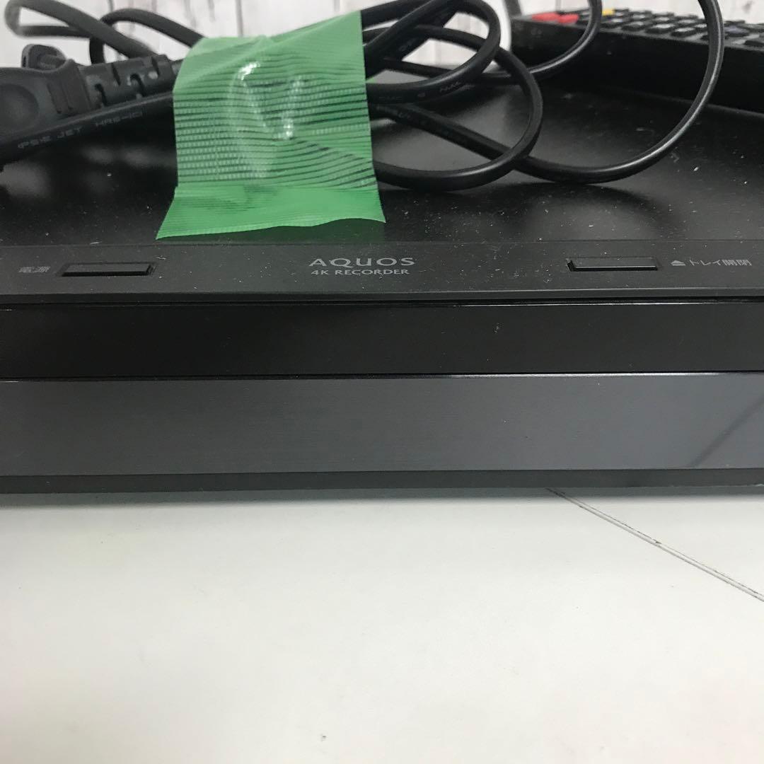 【極美品】シャープ　４Kレコーダー　4B-C10BT3　2019年製　H
