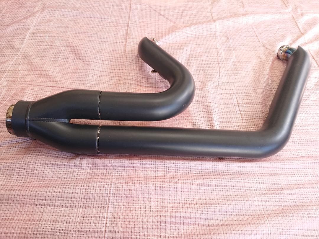 ハーレー　バンス＆ハインズ　プロパイプ　2in1　マフラー　ブラック　47587