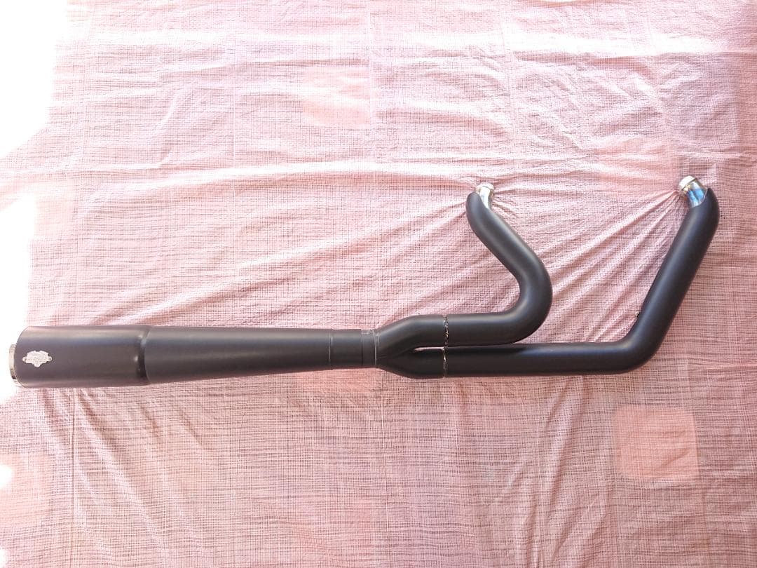 ハーレー　バンス＆ハインズ　プロパイプ　2in1　マフラー　ブラック　47587