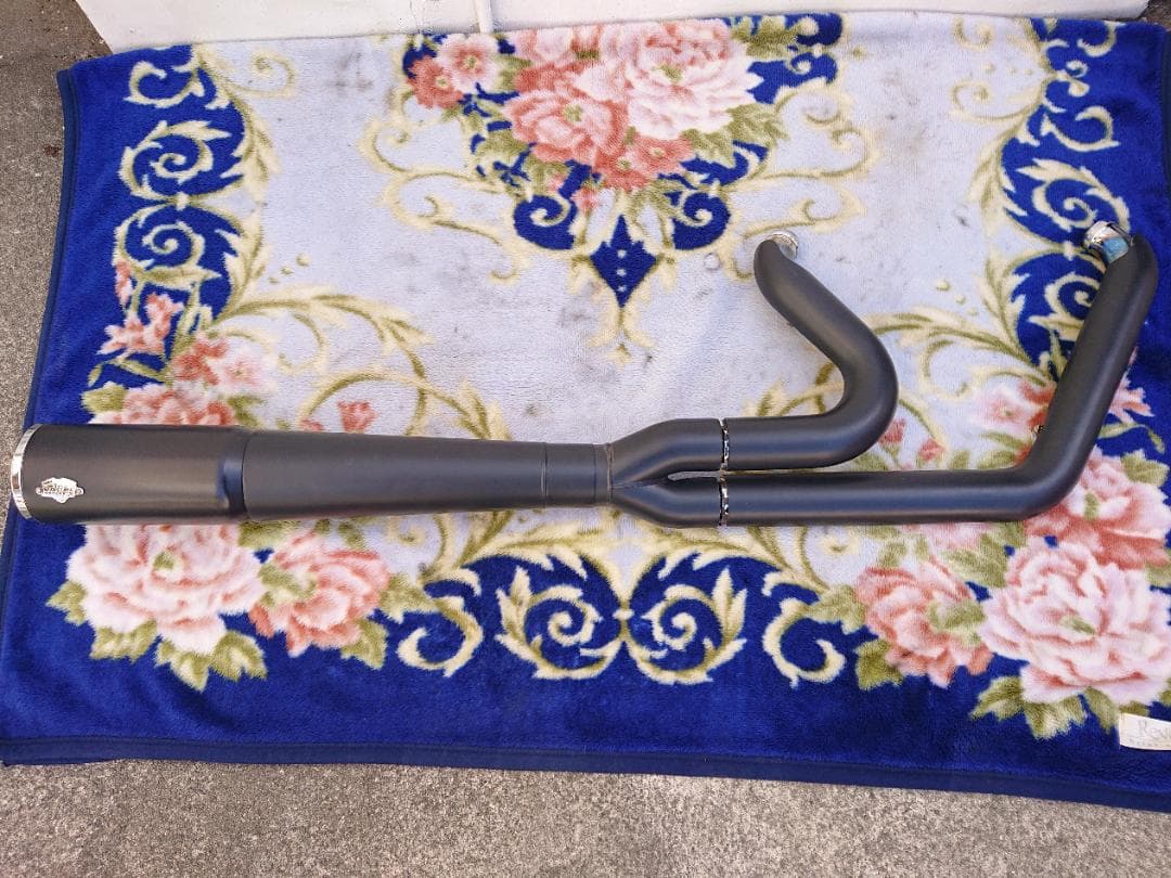 ハーレー　バンス＆ハインズ　プロパイプ　2in1　マフラー　ブラック　47587