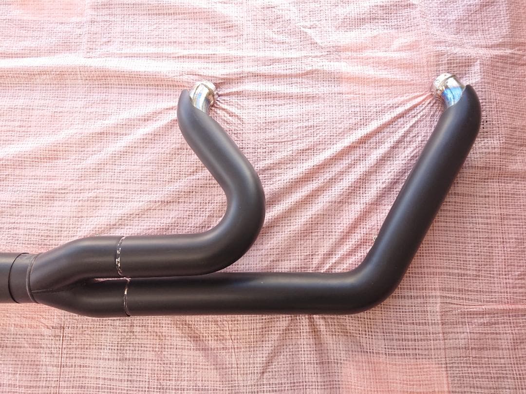 ハーレー　バンス＆ハインズ　プロパイプ　2in1　マフラー　ブラック　47587