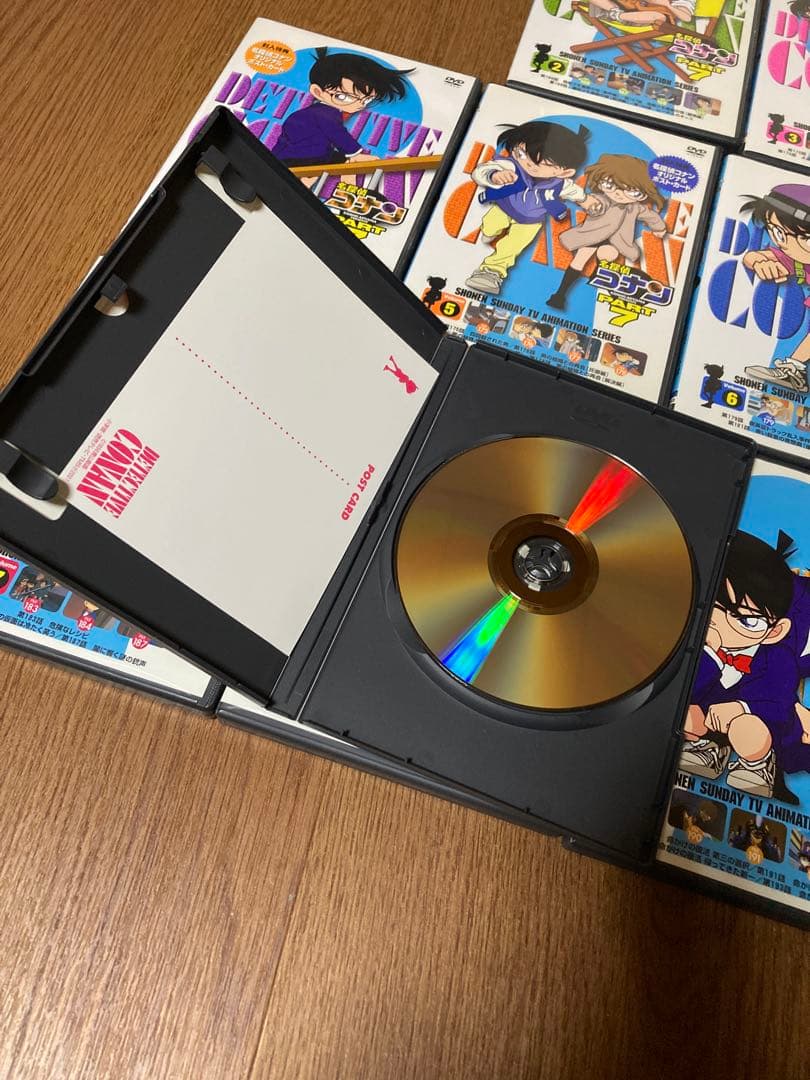 美品　名探偵コナンPART7 全9巻完結セット　ポストカード付き
