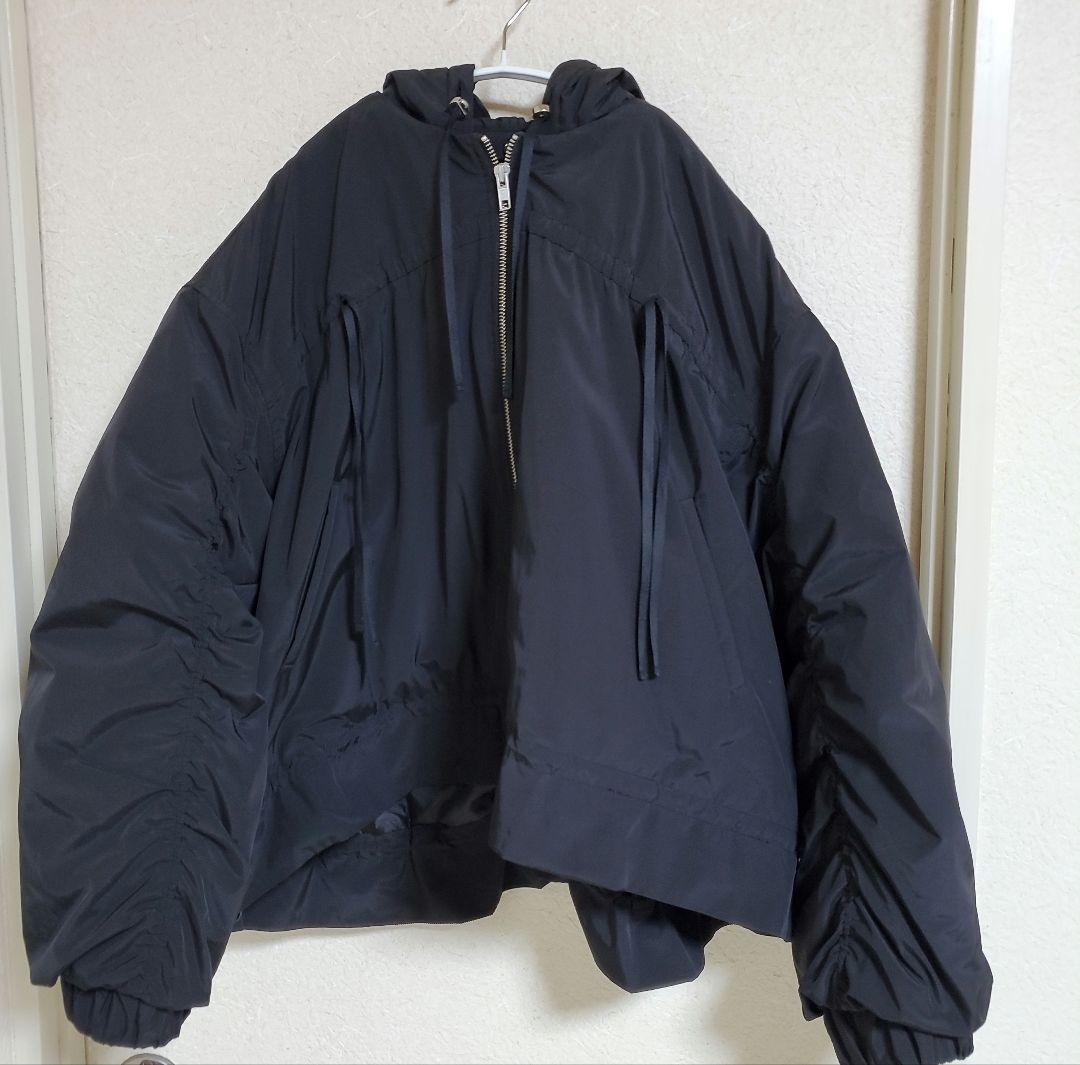 ‼️限定値下‼️美品‼️Pois ポワ　リボンブルゾン　ブラック