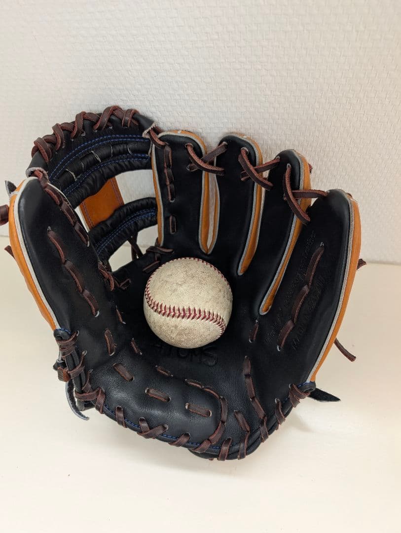 アトムズ ATOMS 軟式 限定 内野用 グラブ 北海道レザー