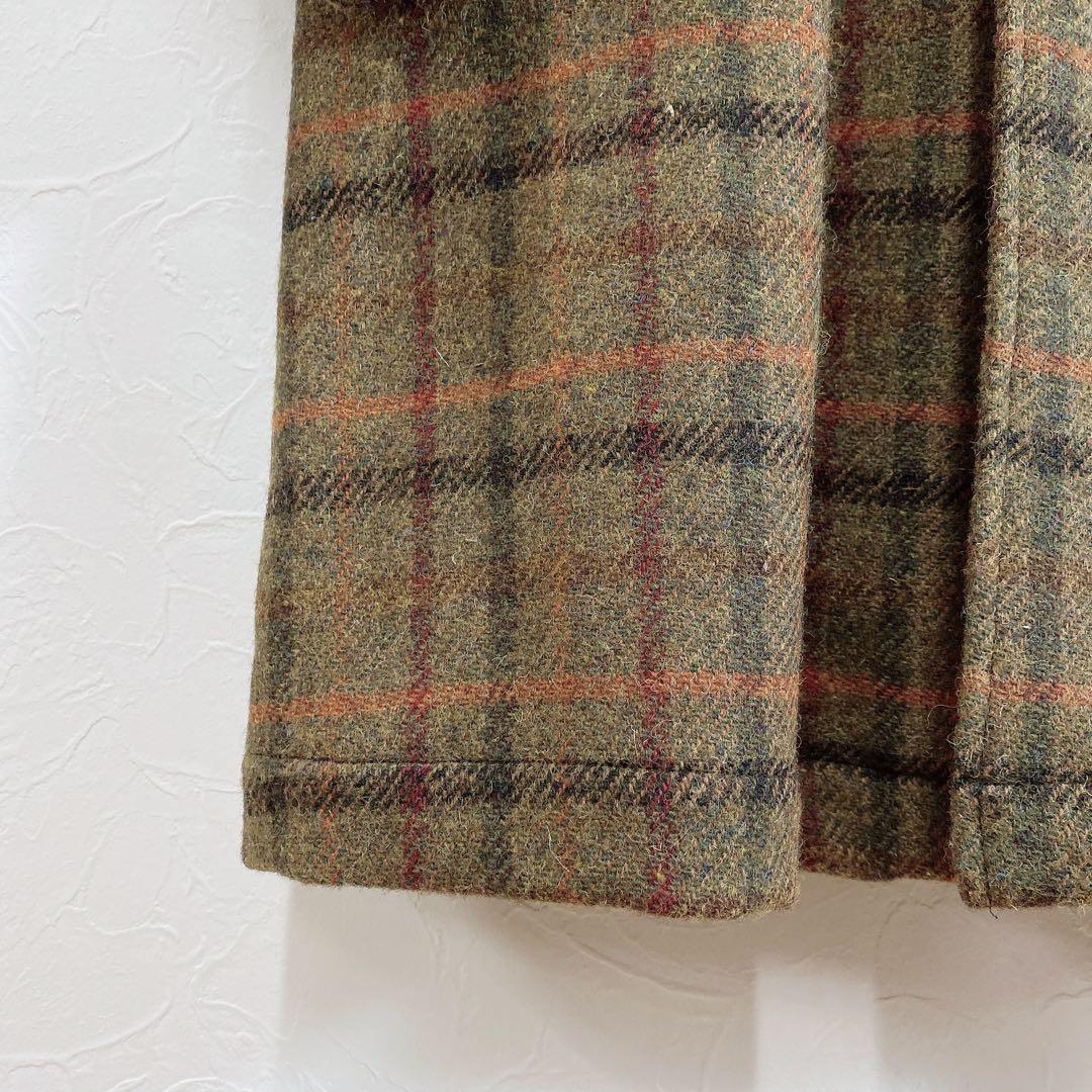 美品 WORKERS Bal Collar Coat Harris Tweed