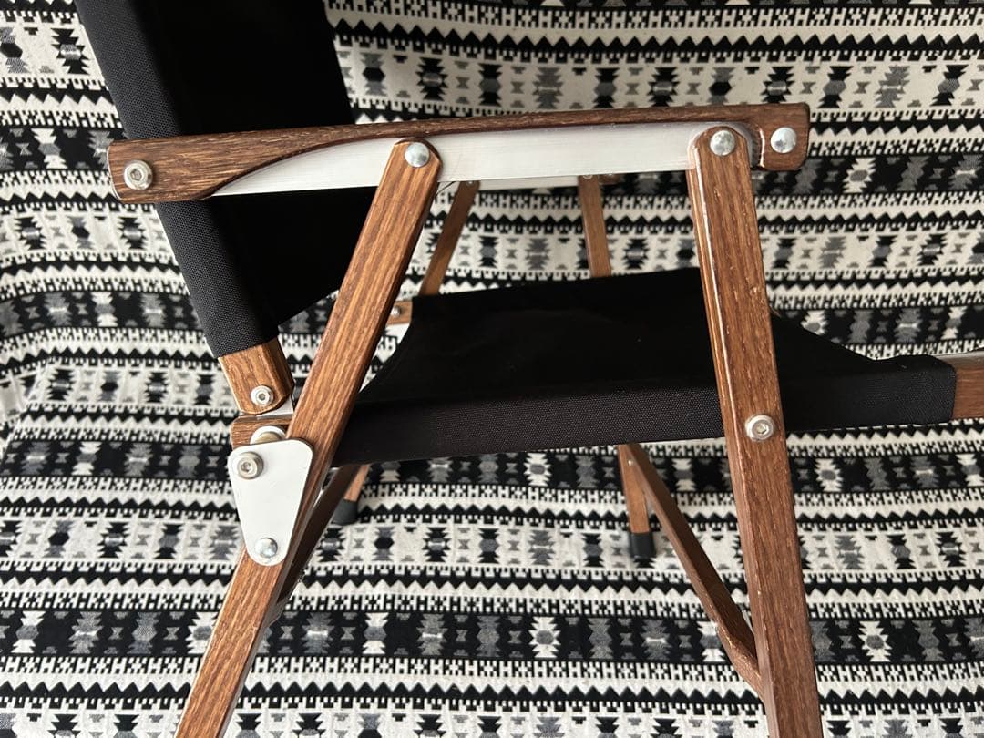 カーミットチェア同規格品 オーク材 ウォールナット 2脚セット