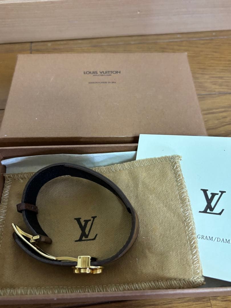 美品 ルイヴィトン グッドラックブレスレットオーストOM644410