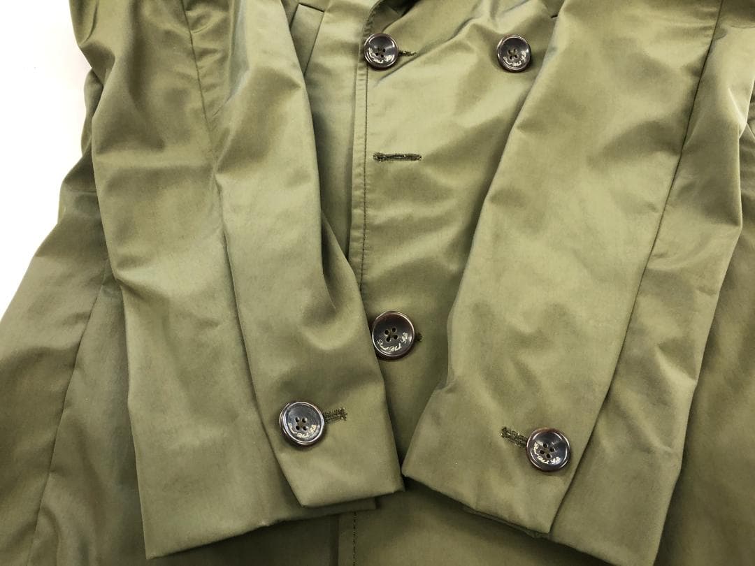 DIESEL BLACK GOLD ダブルジャケット M カーキ ミリタリー