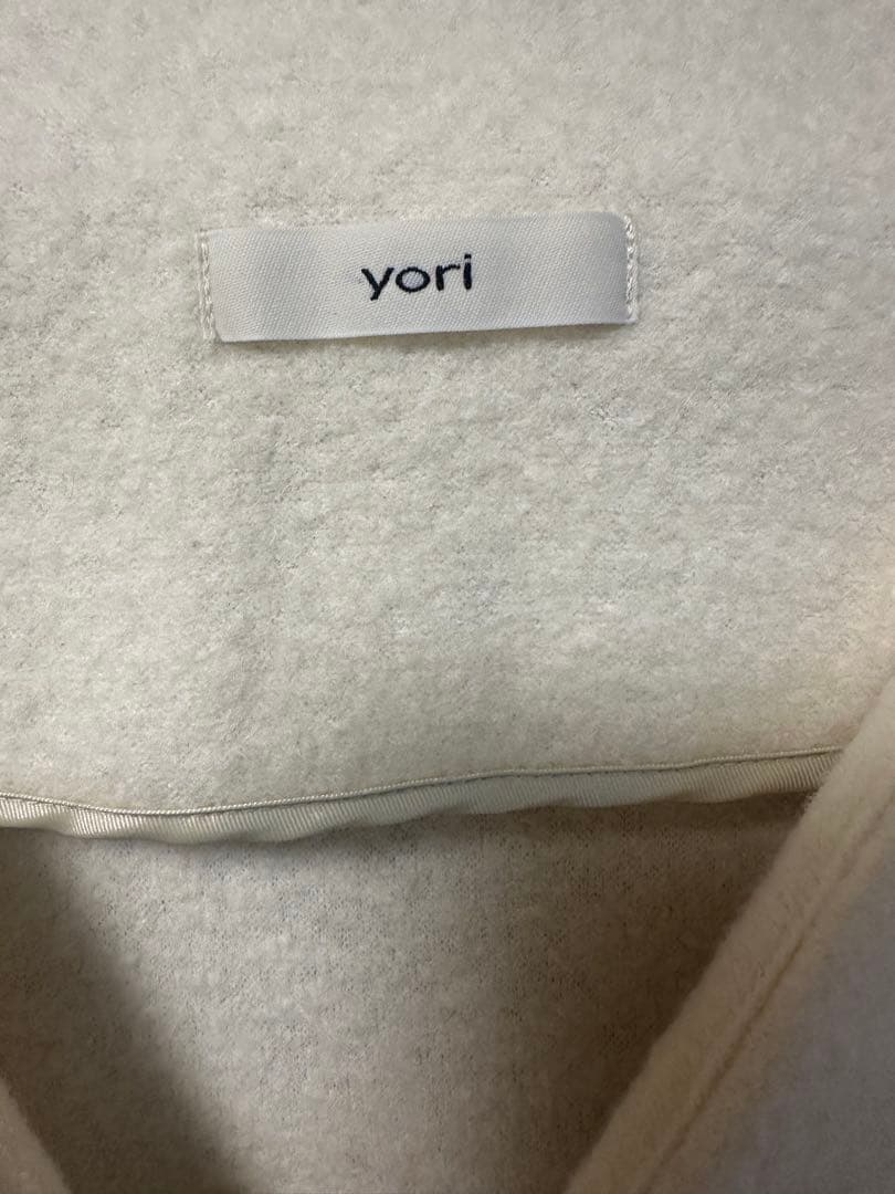 yori ヨリ Vネックファーショートコート 美品✨即日発送!!