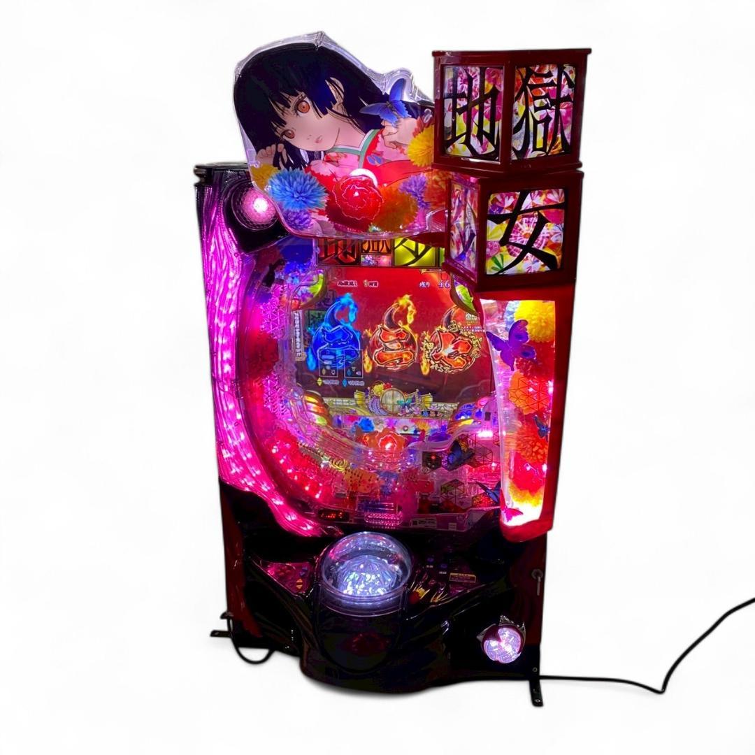 P地獄少女 華 FMB 実機 動作OK・鍵＆パチンコ玉付き◎