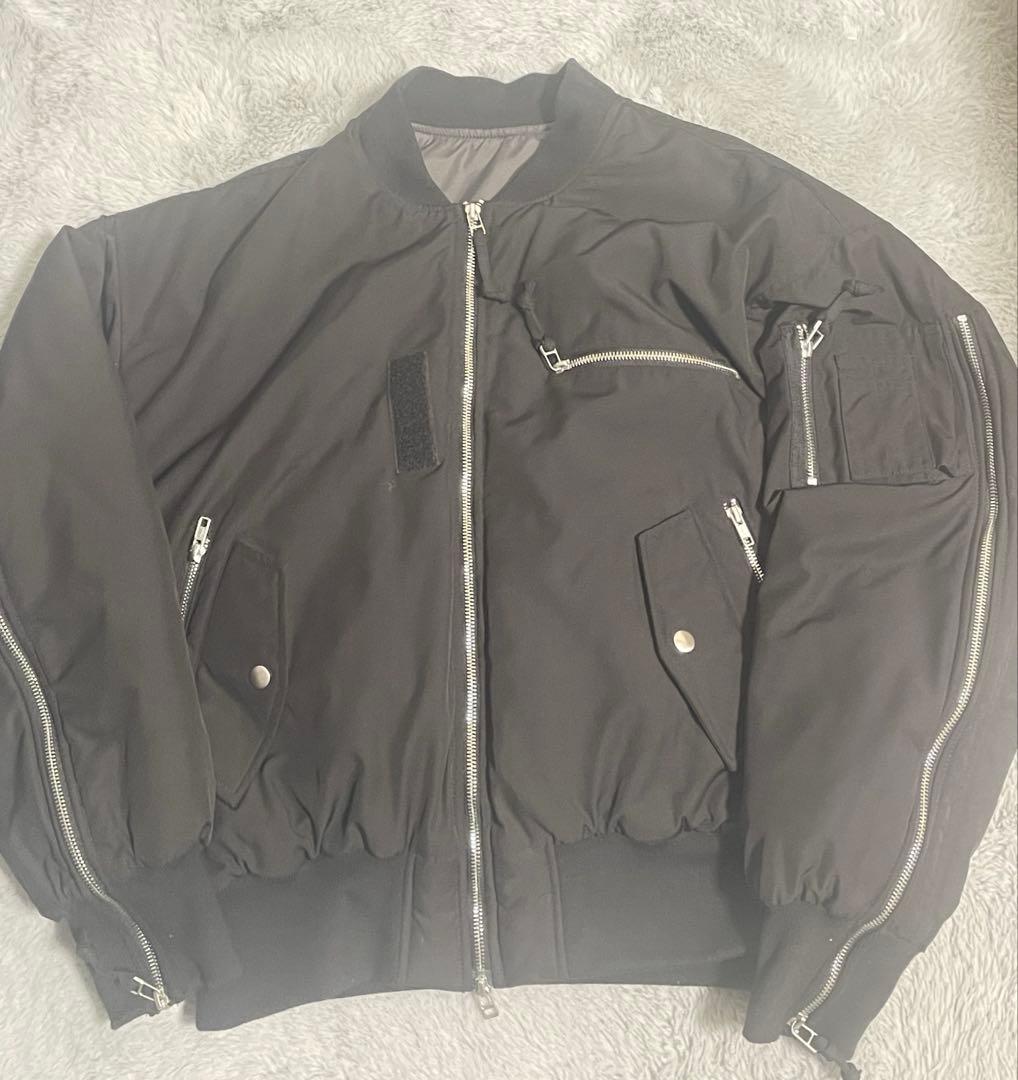 grailz MA-1 ブラックジャケット