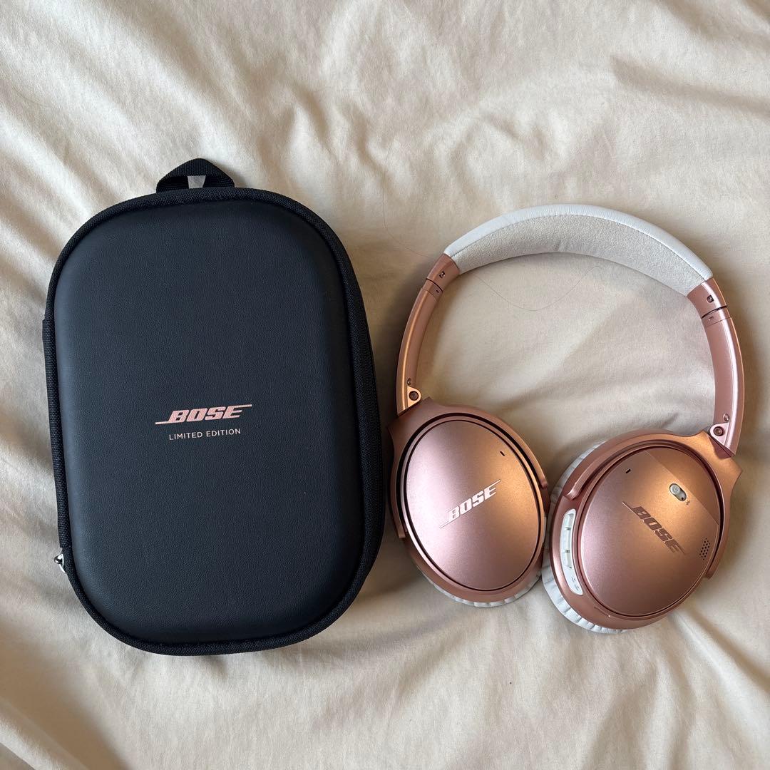 Bose ワイヤレスヘッドホン ローズゴールド　限定版