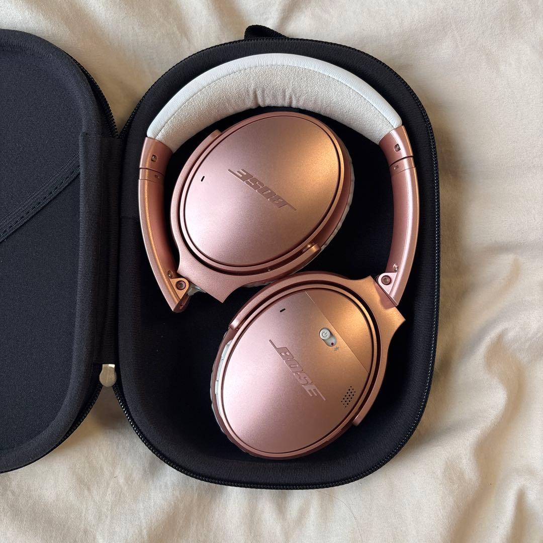 Bose ワイヤレスヘッドホン ローズゴールド　限定版