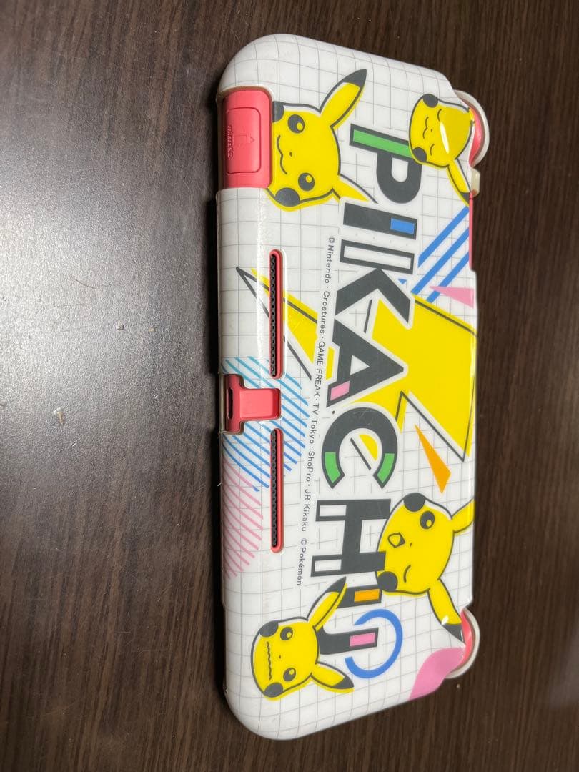【ジャンク品】Nintendo Switch Lite カバー付きピカチュウ
