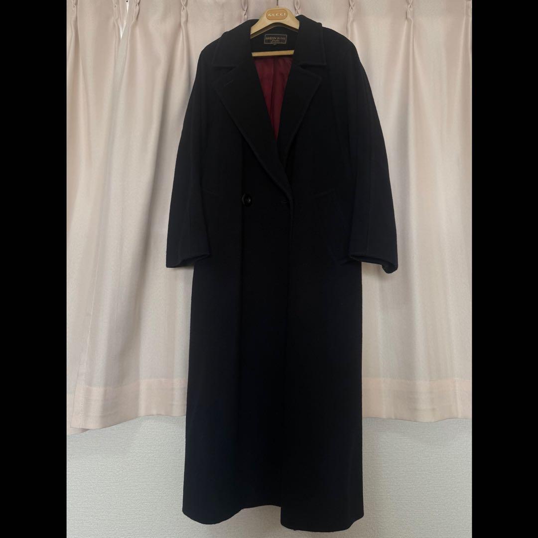 マキシ丈　スーパーロングコート　jean paul gaultier 古着　黒