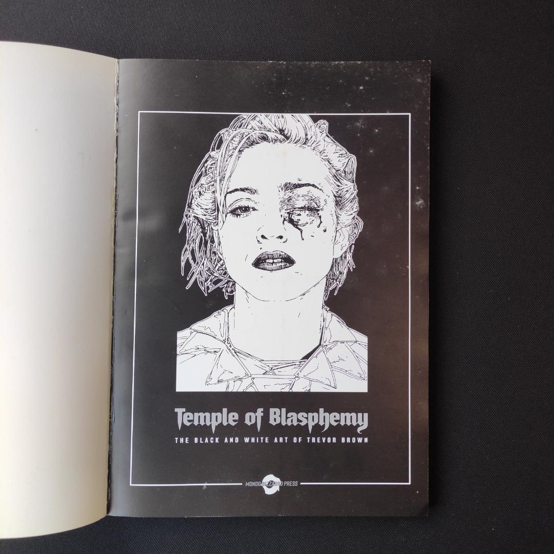 trevor brown Temple of Blasphemy 限定999部