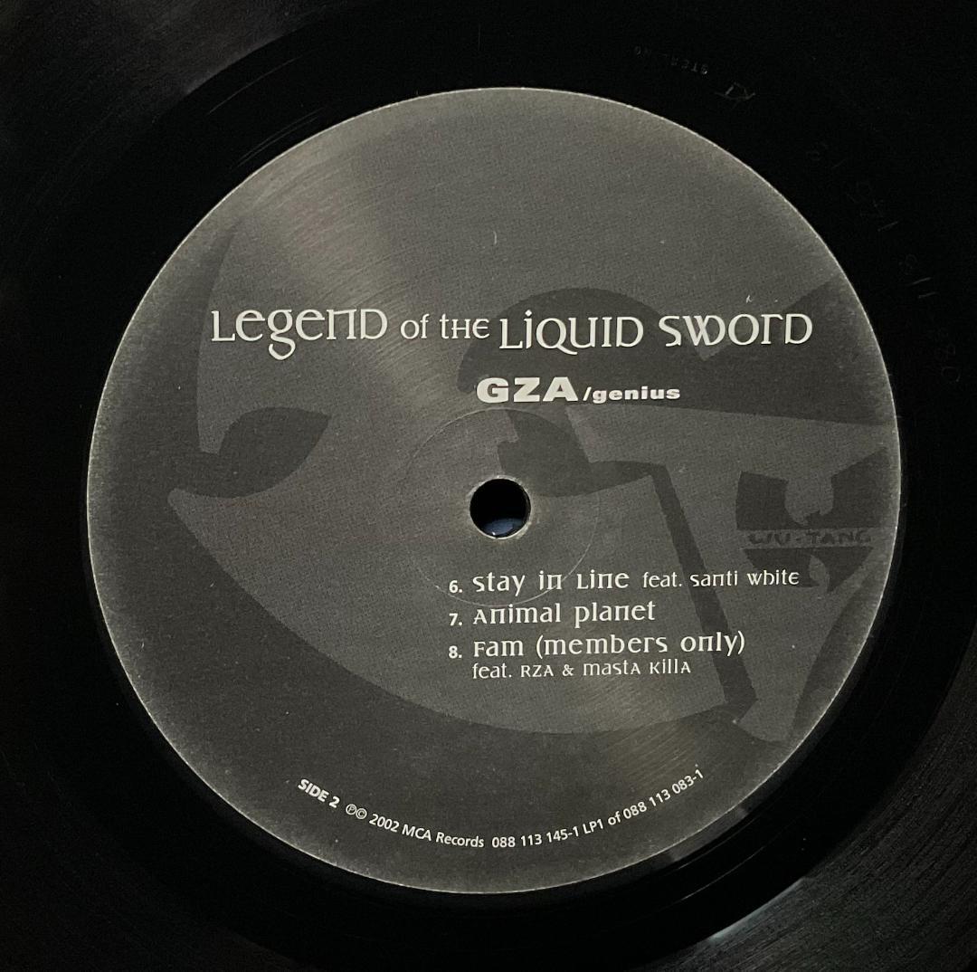 洋楽 GZA - Legend Of The Liquid Sword 2LP